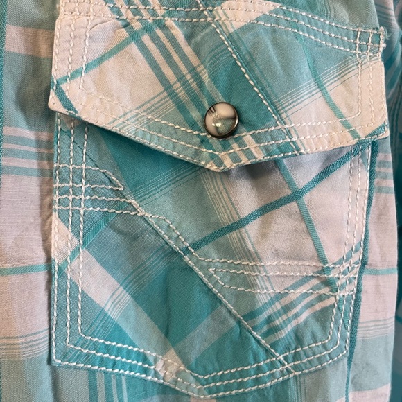 BKE pearl snap button up men's XL - Picture 5 of 6